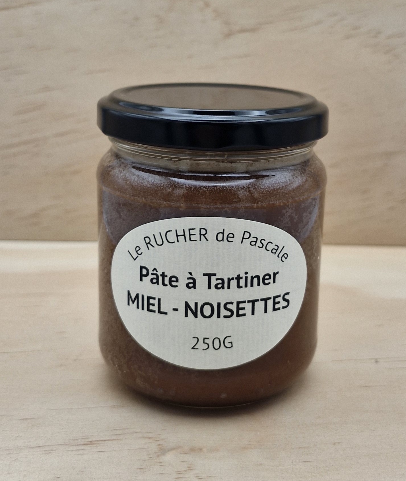 Pâte à tartiner miel - noisettes